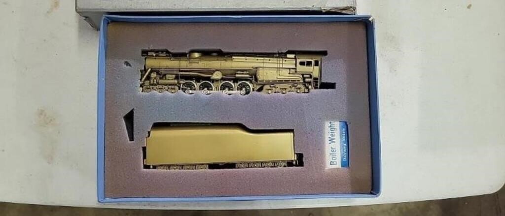 NJ Custom Brass Pennsylvania HO Scale S2 Steam Locomotive and Tender