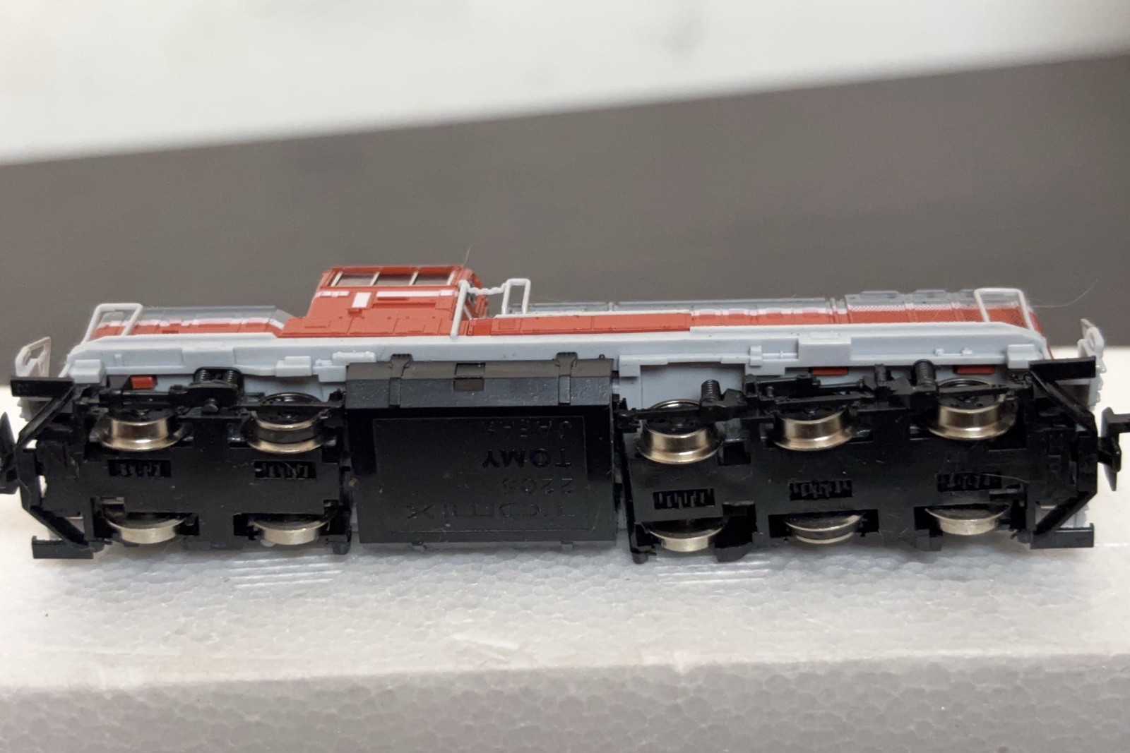 TOMIX N Scale 2206 JR Snowplow Equipped Diesel Locomotive DE-15 3 Pieces Japan