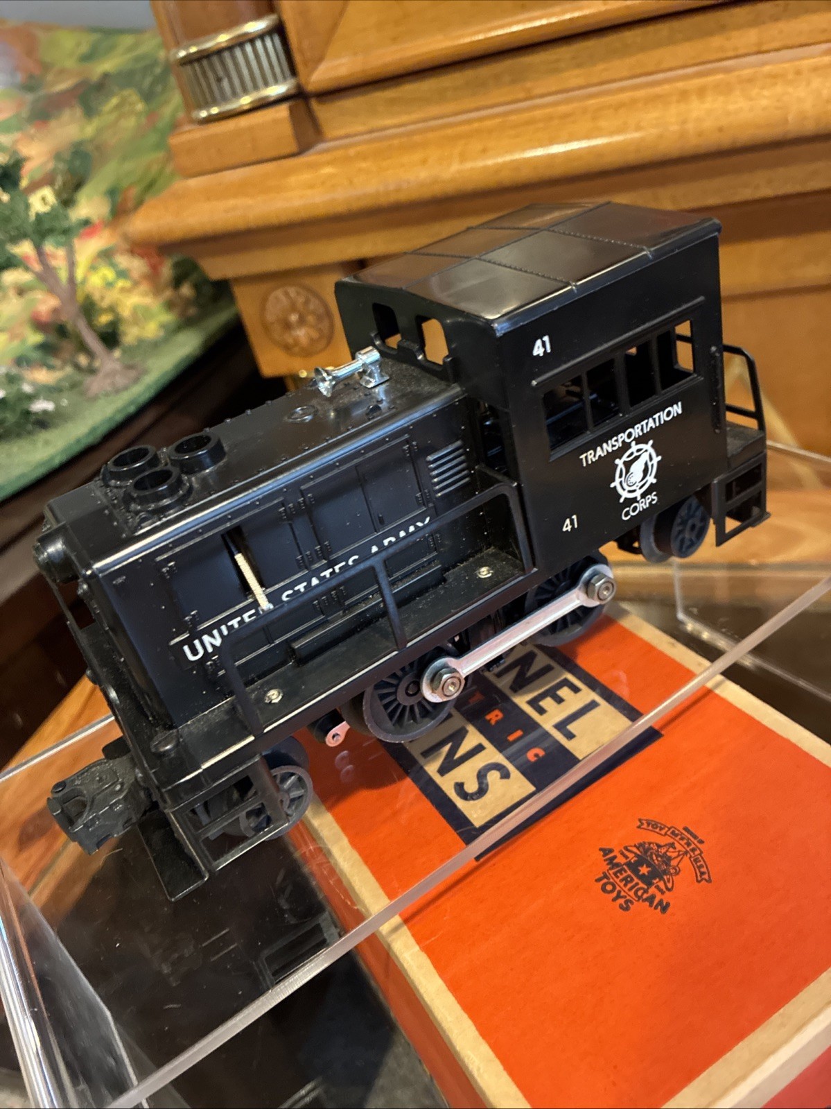 ~Near Mint~Lionel Postwar #41 Army Switcher! High Grade C8