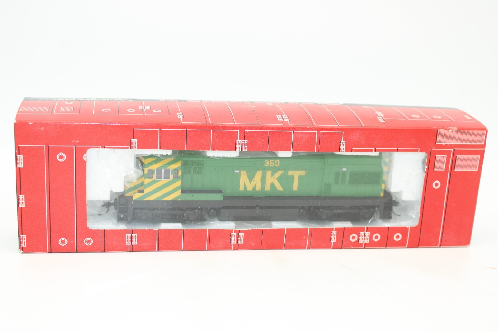 Atlas HO Scale MKT Missouri Kansas Texas GE U23B Diesel Locomotive #350 DCC Rdy