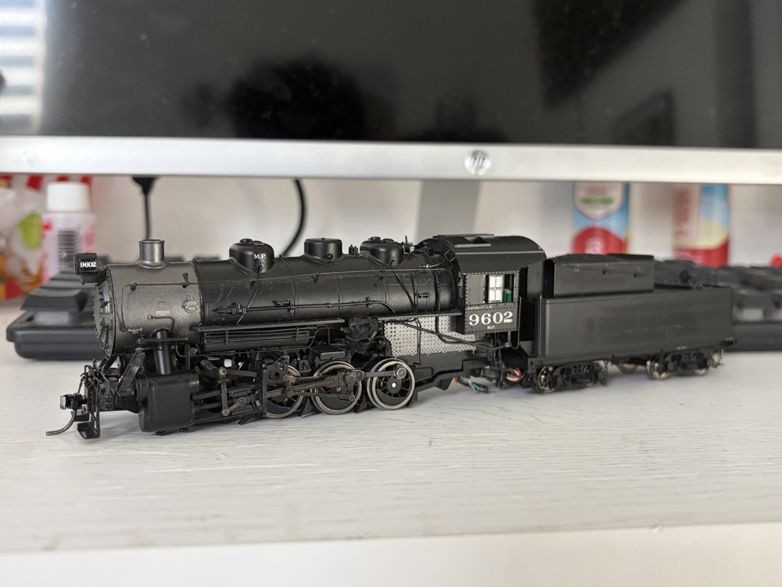 Walthers Porto 2000 0-8-0 Steam Loco Switcher MP #9602 w DCC/SOUND Ho For Parts