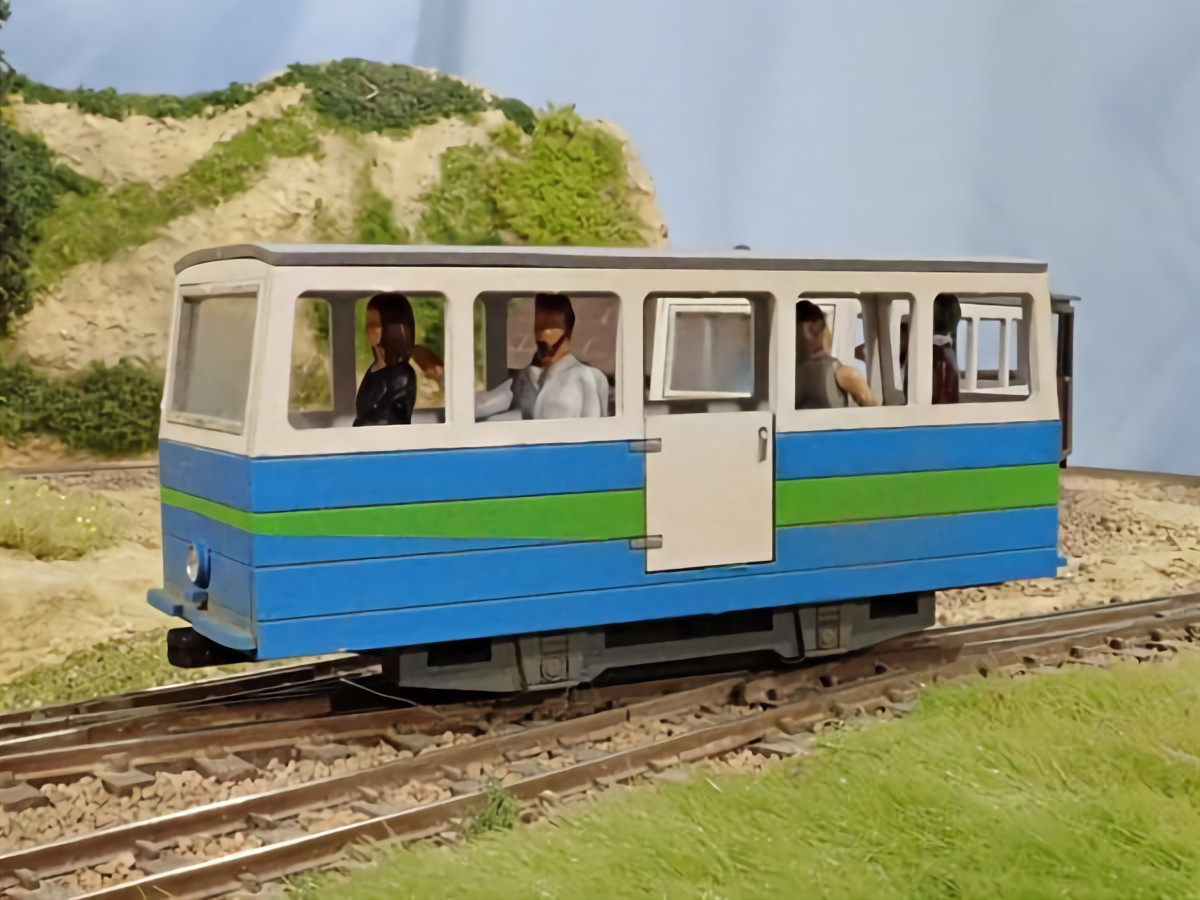 0n18 Scale KCL Railroad Speeder Molek Kit Indonesia Narrow Gauge Locomotive On18