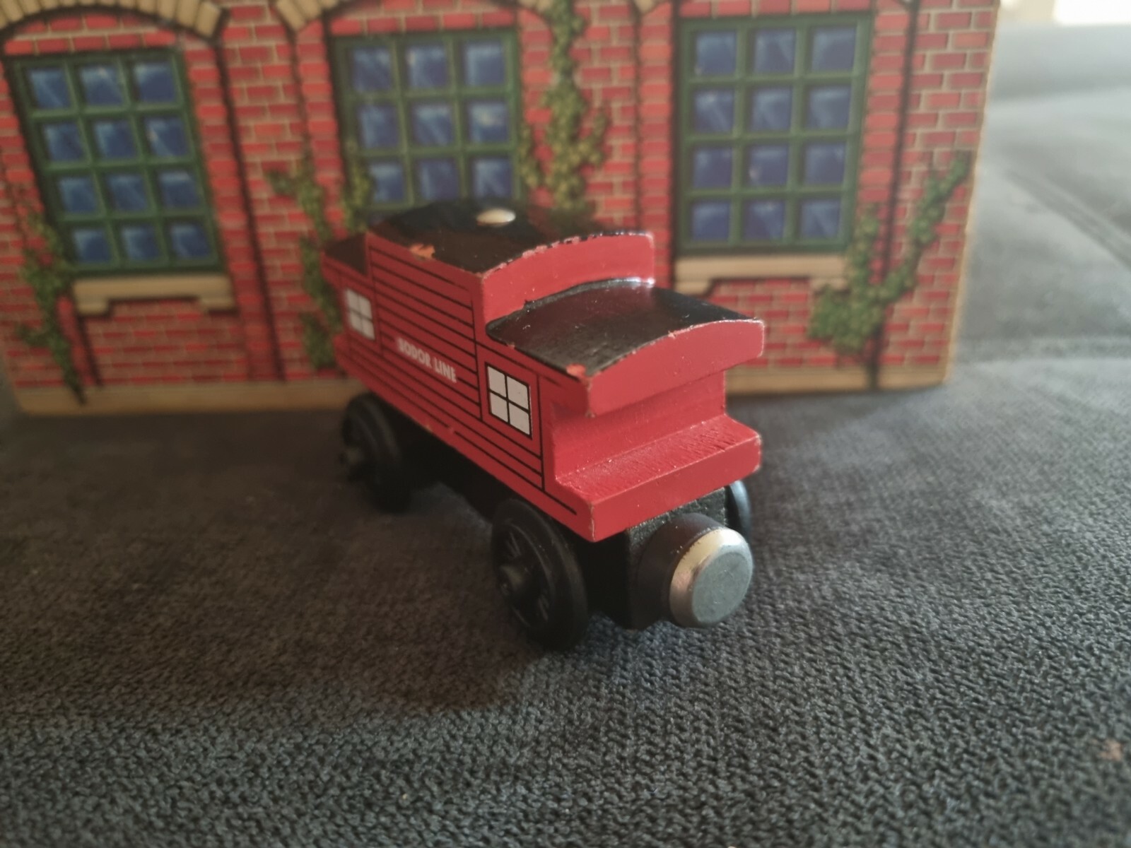Sodor Line Caboose (1994). Thomas & Friends Wooden Railway. Flat Magnets & Rare