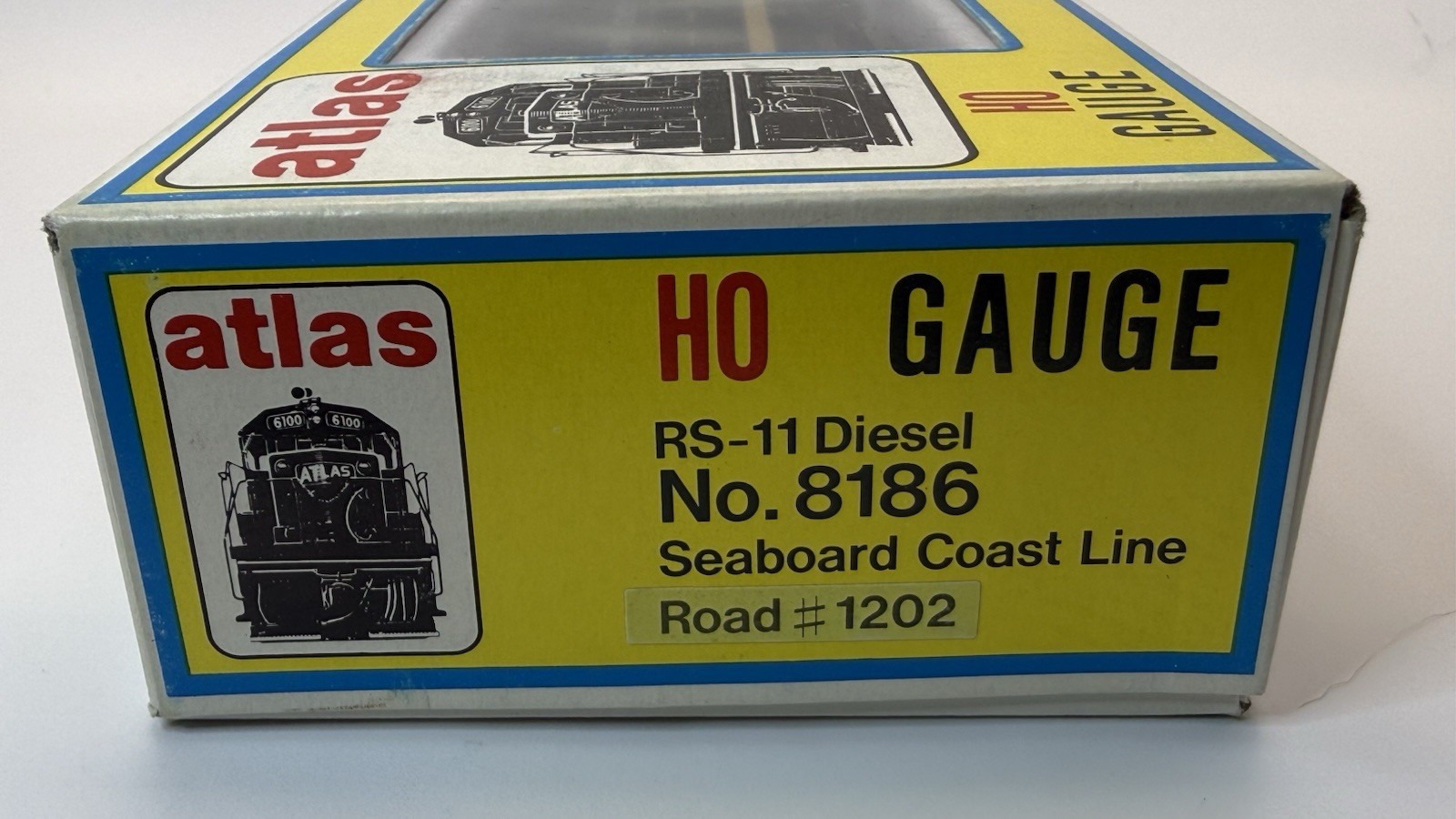 HO Atlas Seaboard Coast Line RS11 1202 Kato Drive Boxed Tested