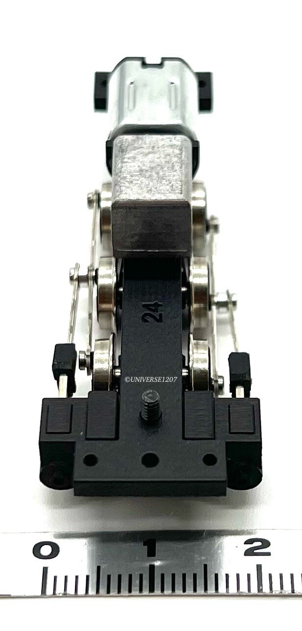N/HOn30/HOe/009 0-6-0 Steam Locomotive Power Drive Chassis 24mm/8mm H0e Engine