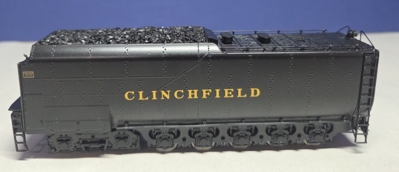 MTH HO Scale 4‑6‑6‑4 Challenger Clinchfield #674 – 80‑3204‑1
