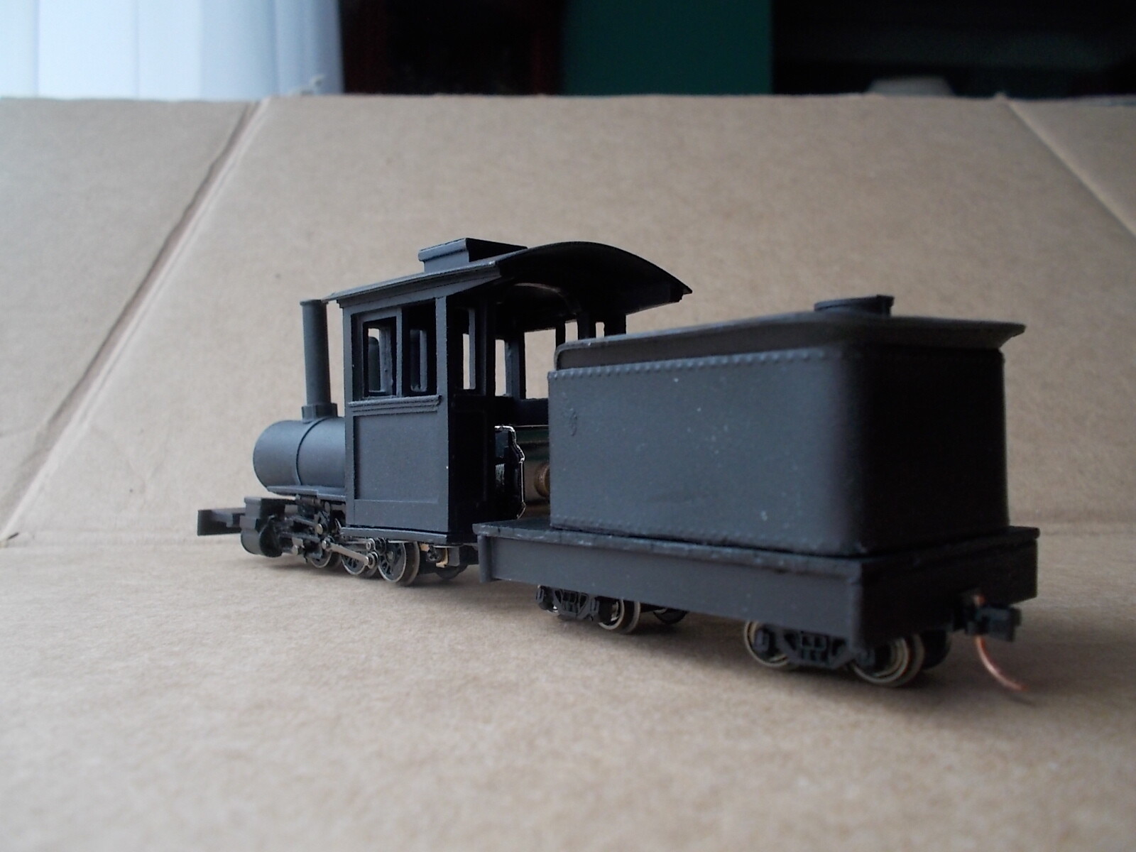 On18 0-6-0 Baldwin with Tender Conversion Kit by Railway Recollections Not On30
