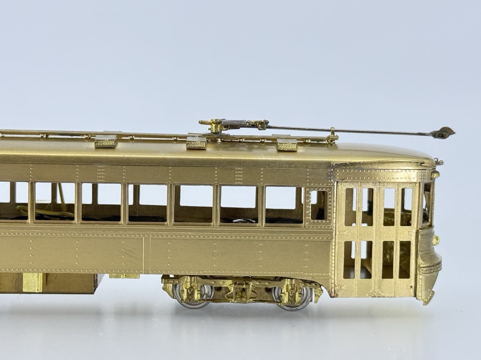 HO Scale MTS Imports Samhongsa Brass PST 80 Series Interurban Trolley Streetcar