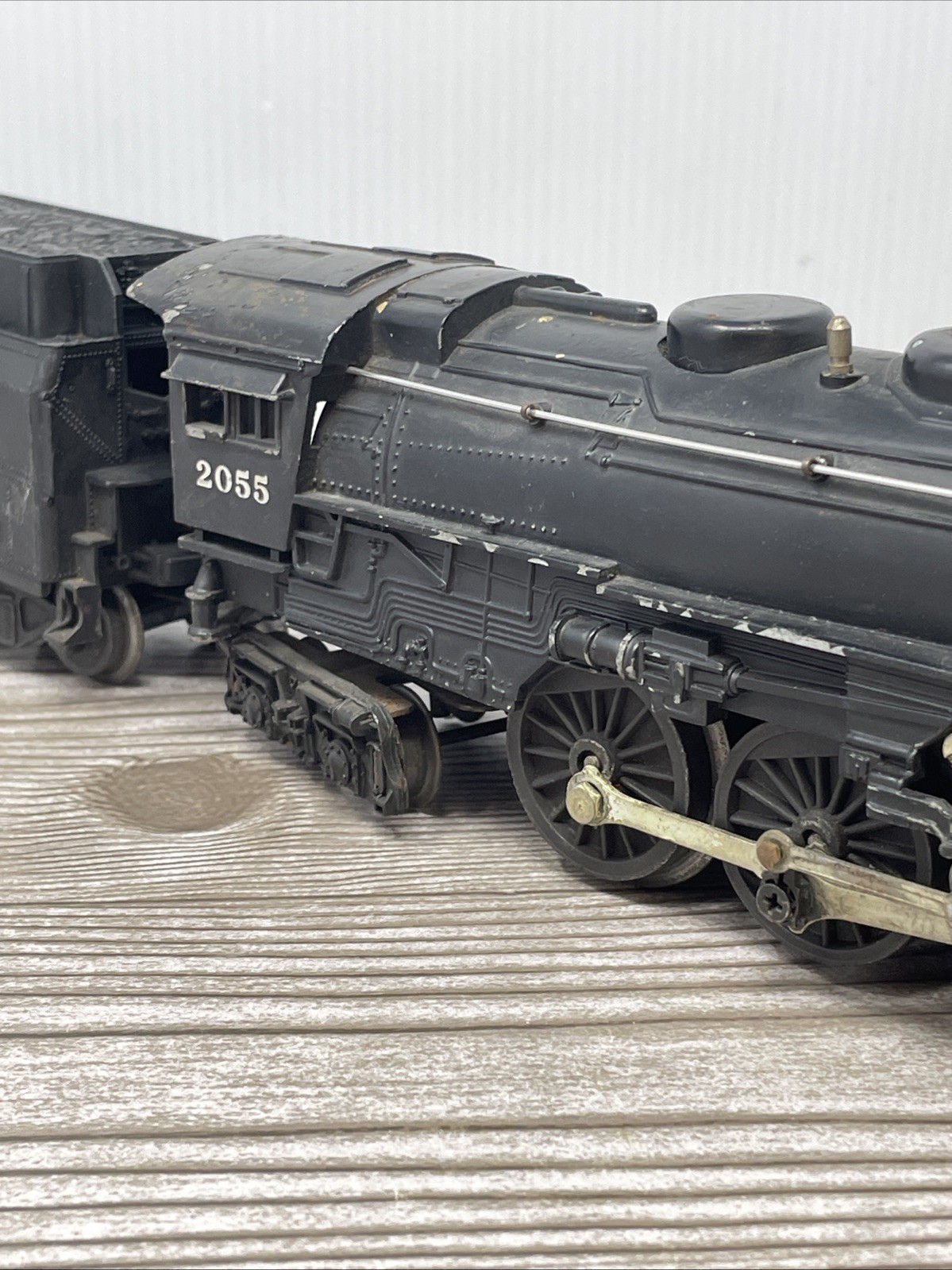 Lionel Postwar 2055 4-6-4 Locomotive w/ 6026W Whistling Tender