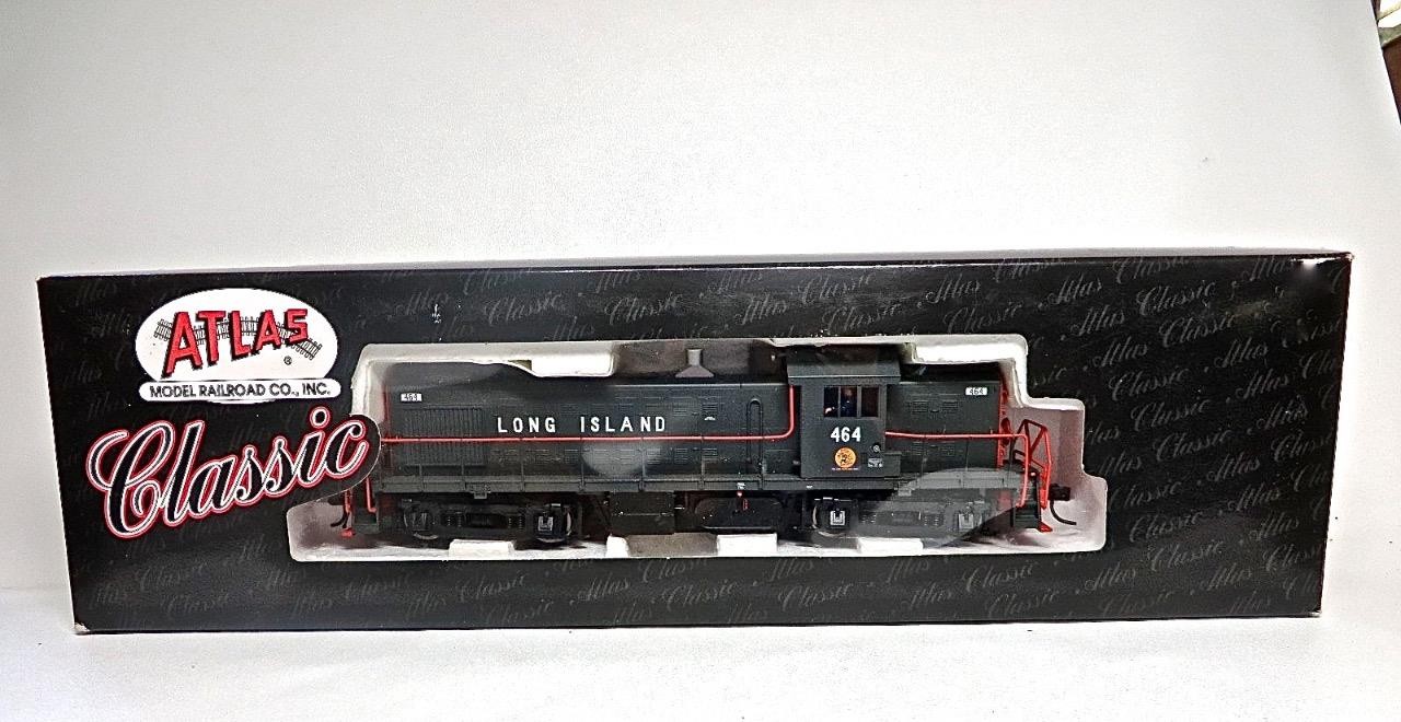 HO Atlas Classic #7115 Long Island Railroad ALCO RS-1 Cab 464 Brand New