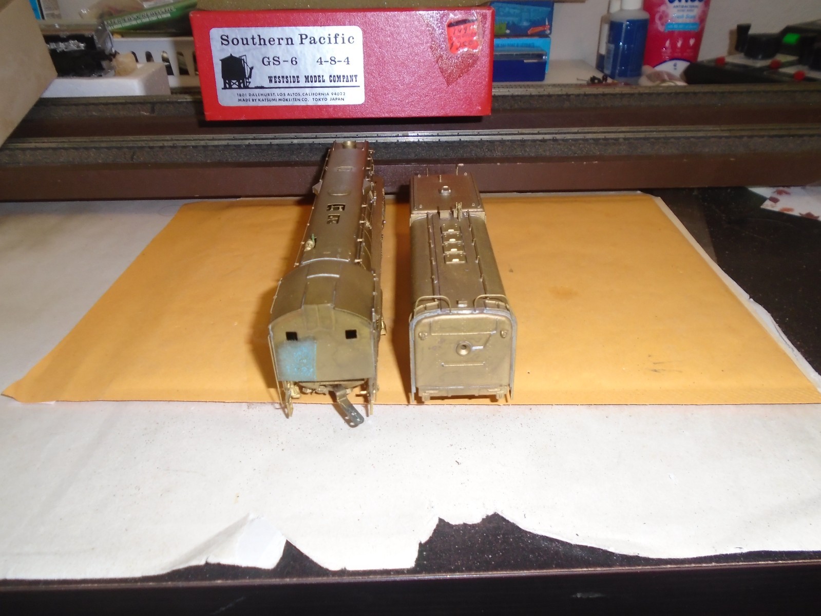 WESTSIDE MODEL CO SOUTHERN PACIFIC GS-6 4-8-4 UNDECOATED HO
