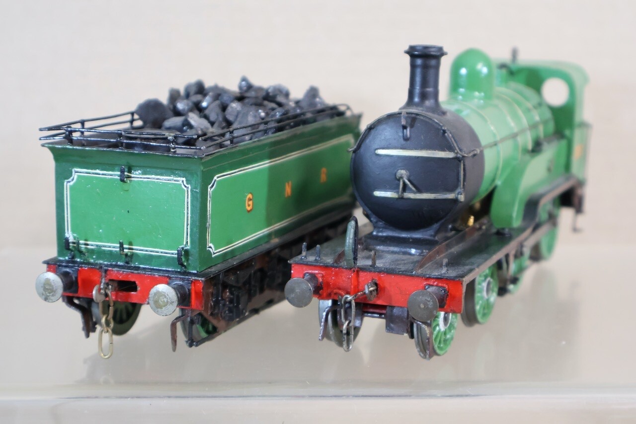 LEEDS KIT BUILT O GAUGE 3 RAIL GNR 4-4-0 ROBINSON CLASS D2 LOCOMOTIVE 1387 oi