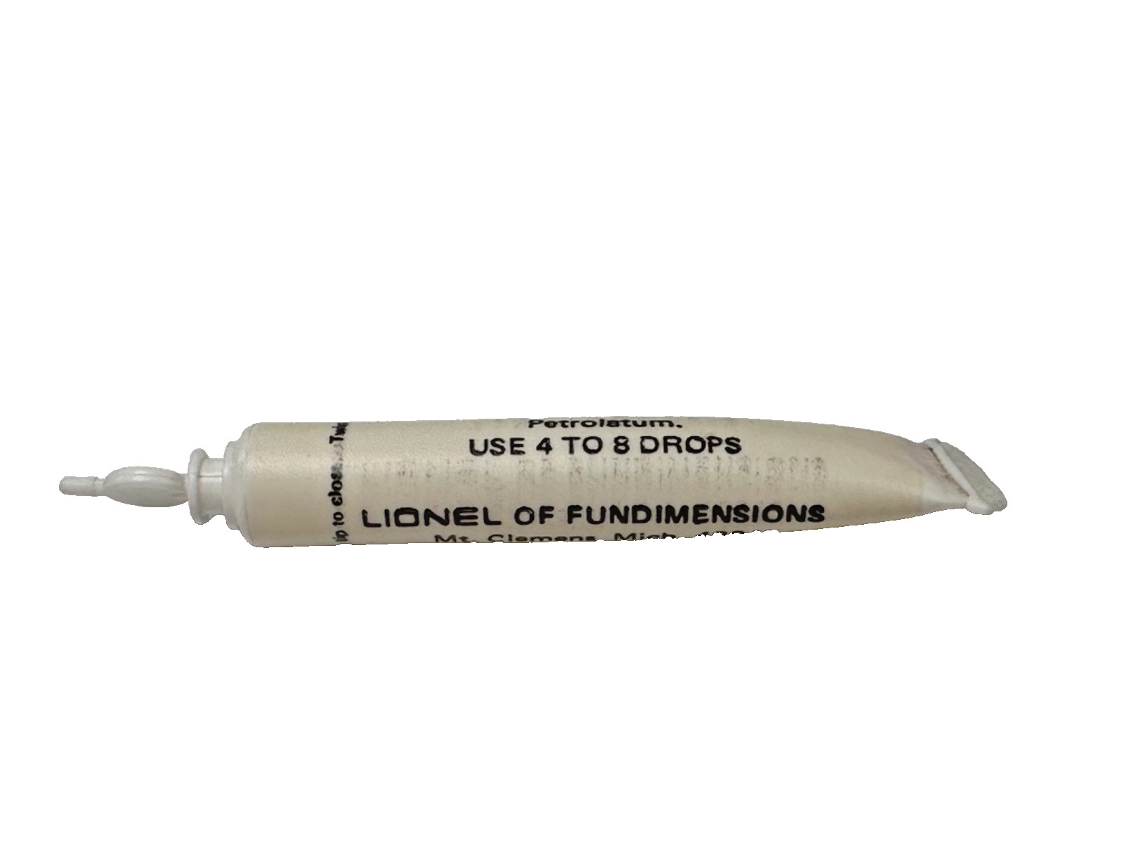 Vintage, Original Lionel of Fundimensions Liquid SMOKE Fluid Tube, Never Opened