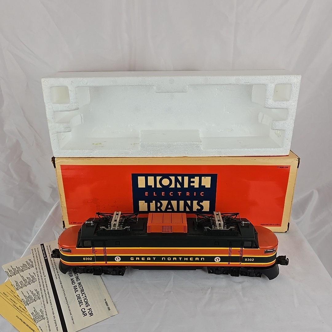Lionel 6-18302 Great Northern Electric Engine O Gauge #8302 UNTESTED