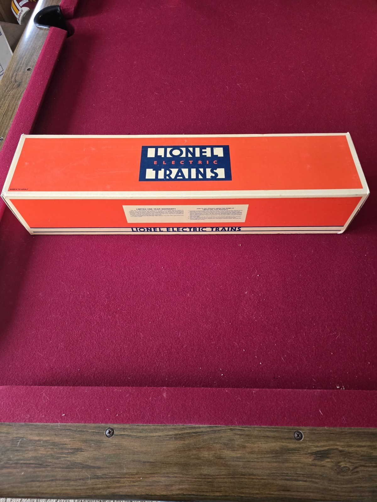 LIONEL 18001 ROCK ISLAND 4-8-4 LOCO & TENDER W SMOKE & SOUND IN BOX
