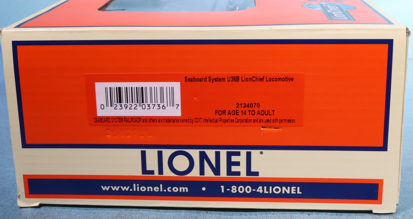 Lionel Lionchief O Seaboard U36B / Railsounds / Bluetooth / Voice Control (1a)