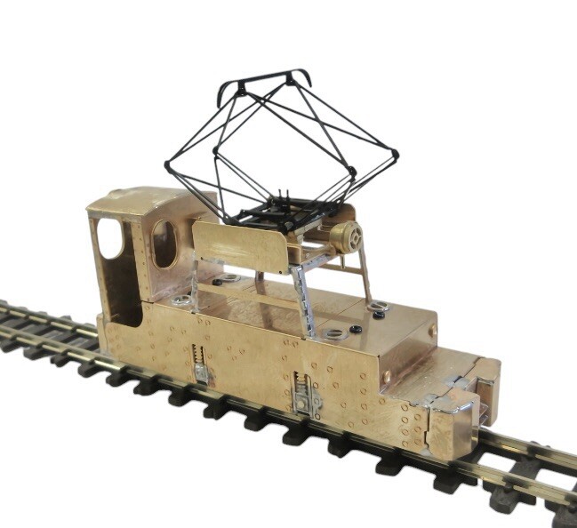 0n18 Scale PH Yanahara Mining Electric Locomotive Kit NIB On18/O9 Narrow Gauge