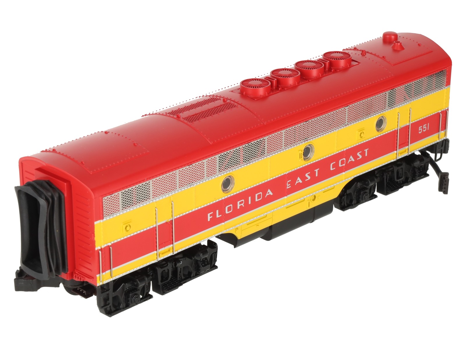 MTH 20-2060-3 Florida East Coast F-3 Non-Powered Diesel B-Unit #551 (3Rail) EX