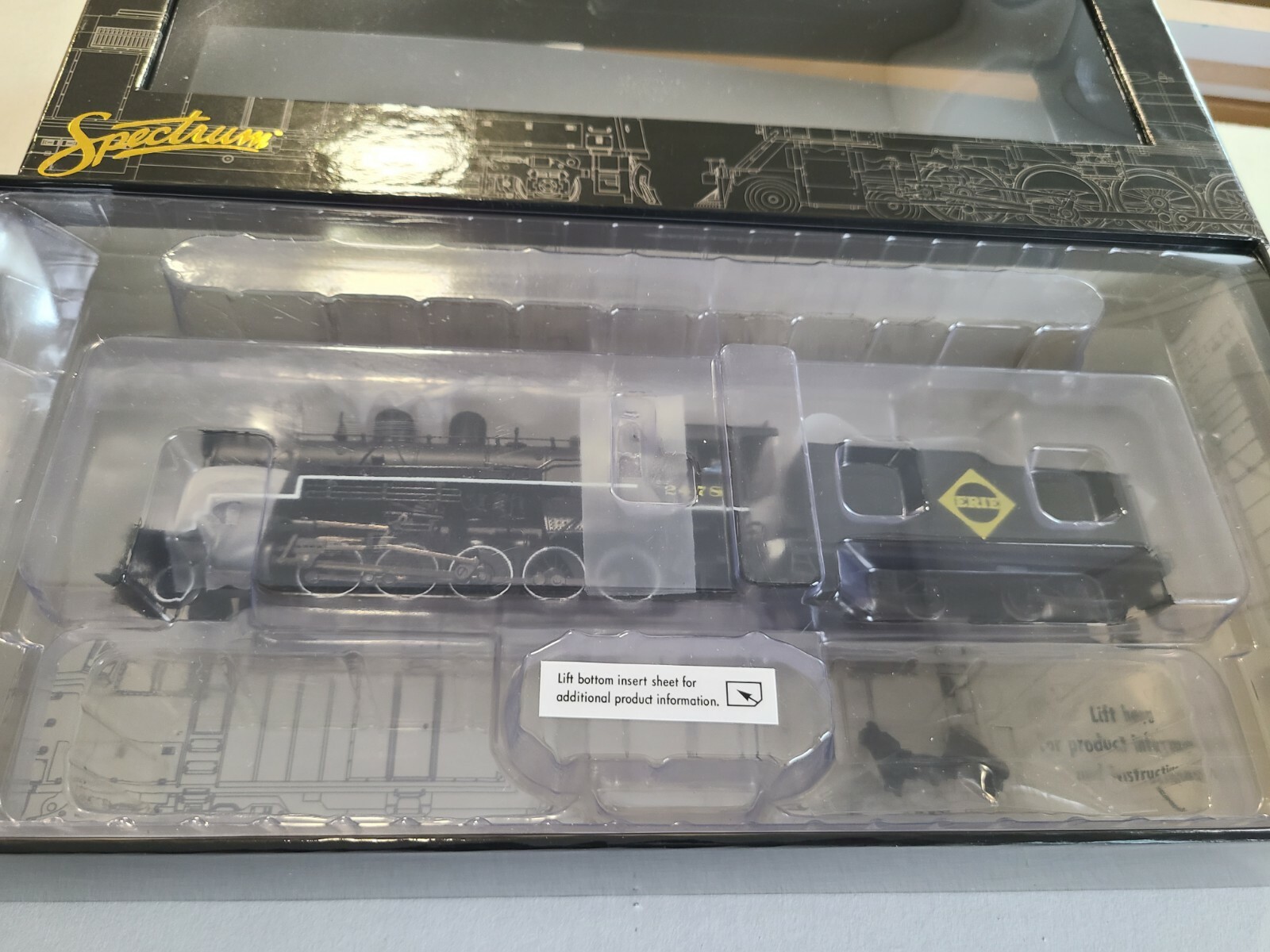 Bachmann HO Trains #2478 Erie 2-10-0 Decapod Steam Locomotive DCC WOWsound 85402