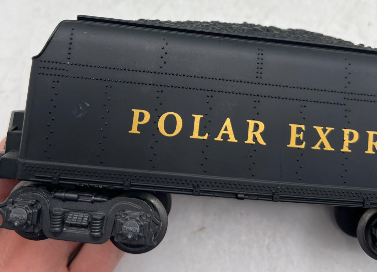 Lionel O Steam Train Polar Express Locomotive Tender 8 Wheels – Untested