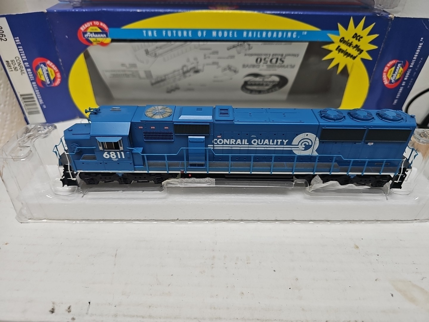Athearn Rtr Sd50 Dcc Ready Conrail #8062 Road 6811 .