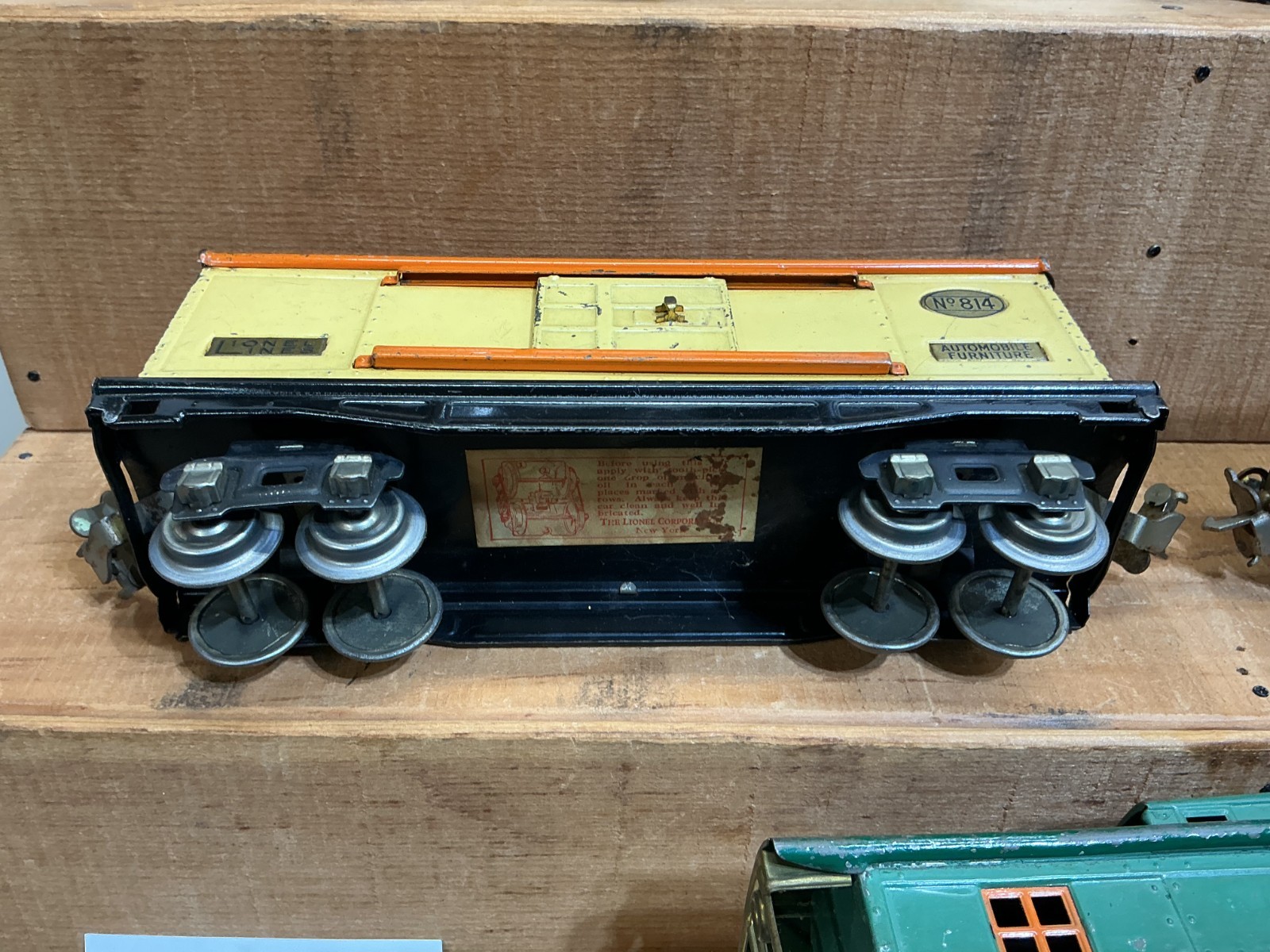Lionel Loco 251e Red With 4 Cars Prewar O Gauge TESTED Restored (?) SET # 299