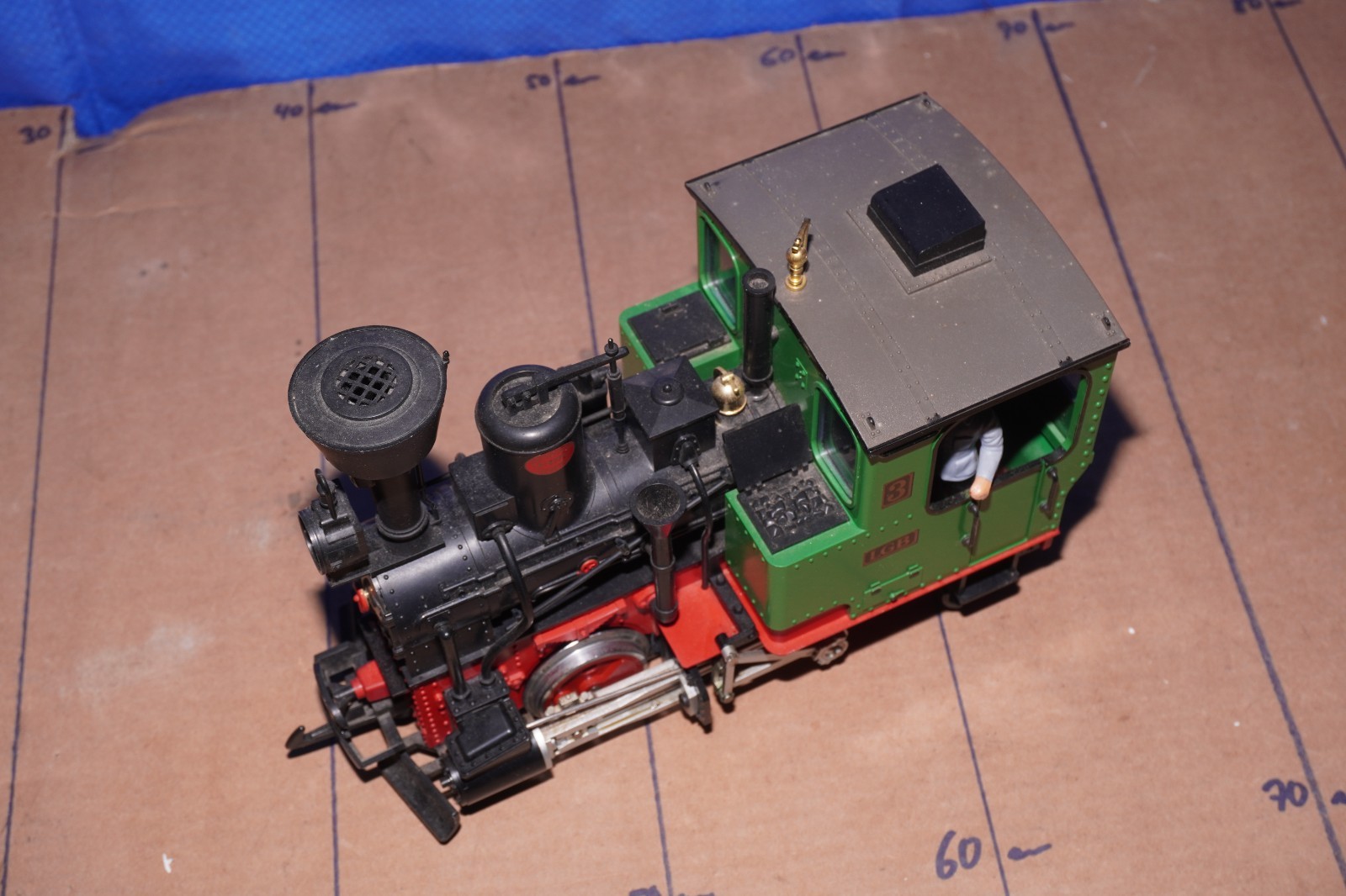 LGB 20211 Stainz 3 Dampflok Steam Locomotive G Scale Green Analog DC