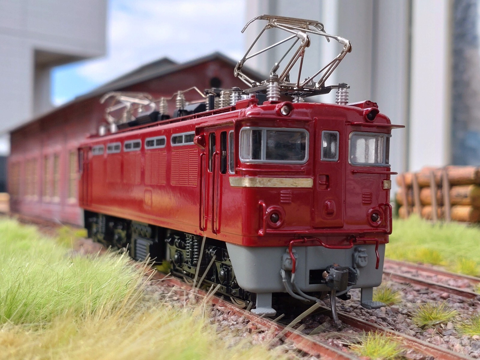 HO scale / JNR ED75 / KTM / Electric locomotive / from Japan