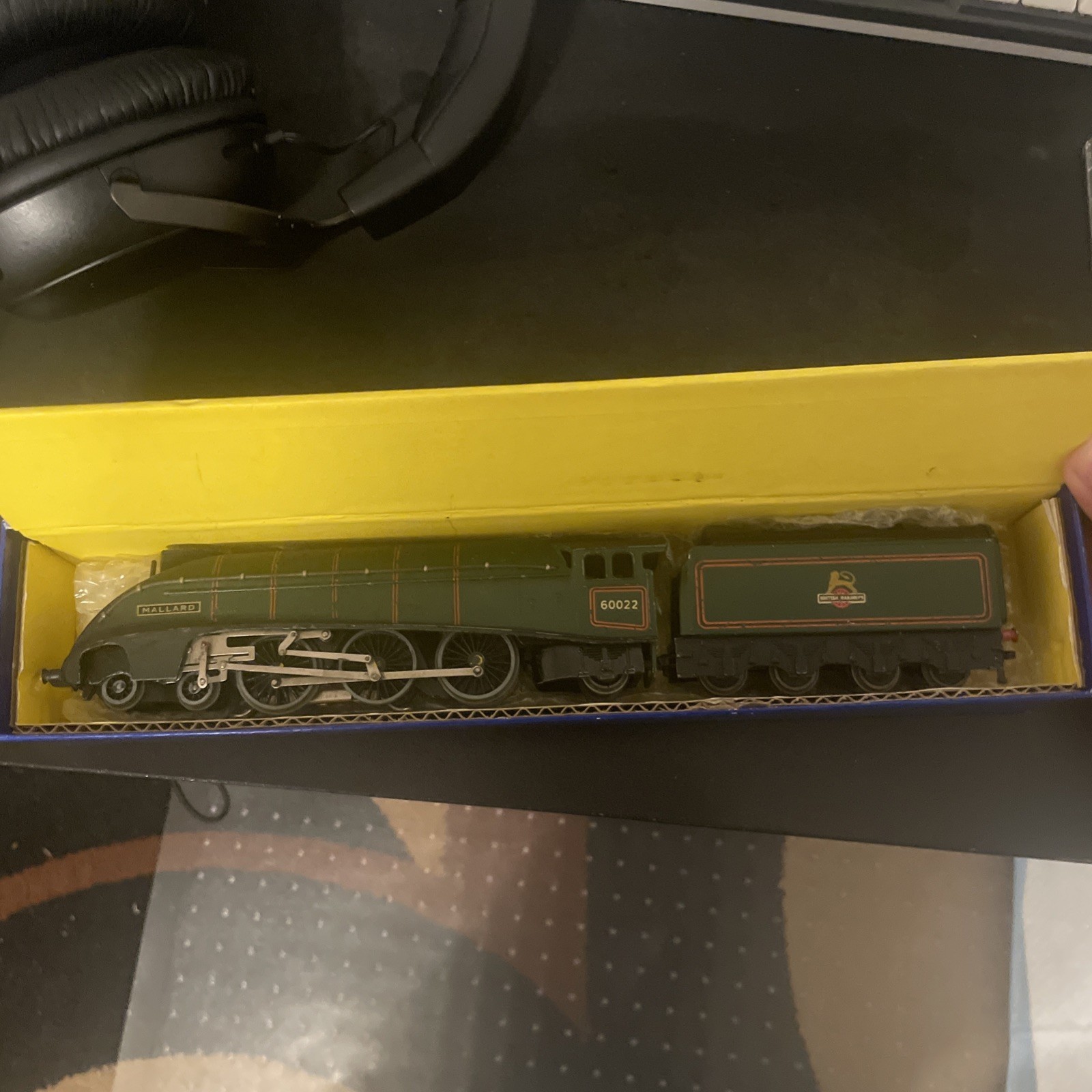 Hornby Dublo BR Class A4 Mallard Steam Locomotive & Tender 60022 Green OO 3-Rail