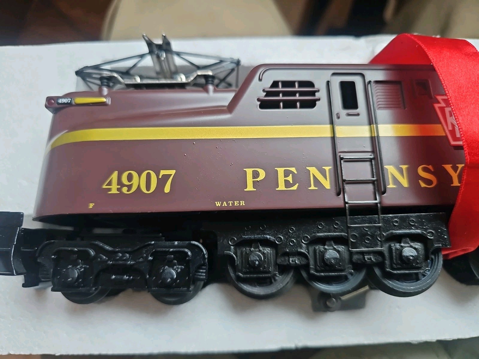 K-LINE K2780-4907 PRR GG1 TUSCAN SINGLE STRIPE LIONEL RAILSOUNDS -Open Box