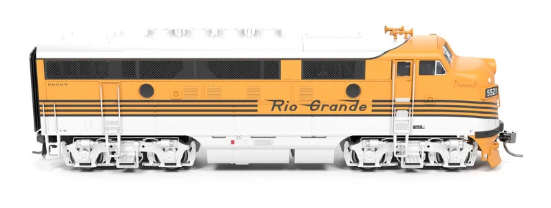 Broadway Ltd HO 9667 Denver & Rio Western F3A F3B SET Stealth DCC Ready Paragon
