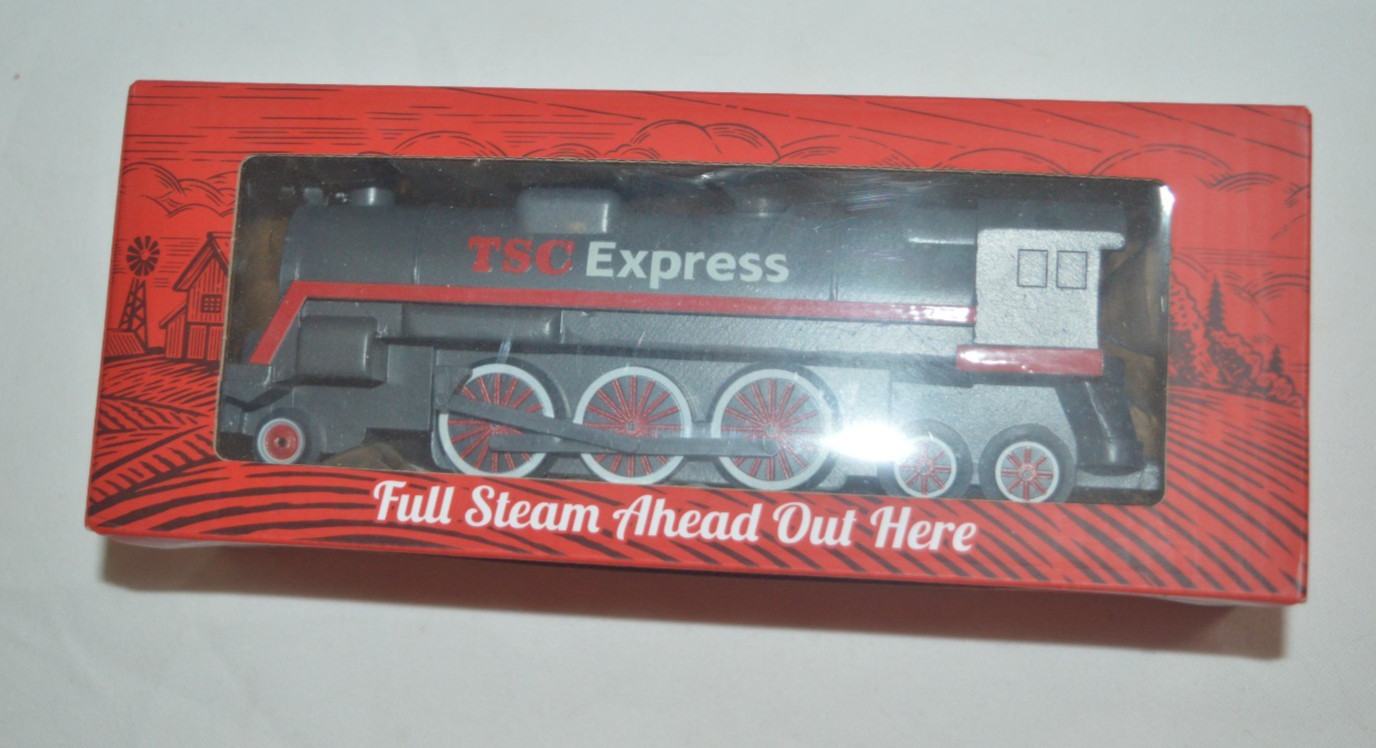 TRACTOR SUPPLY TSC EXPRESS ENGINE FULL STEAM AHEAD OUT HERE