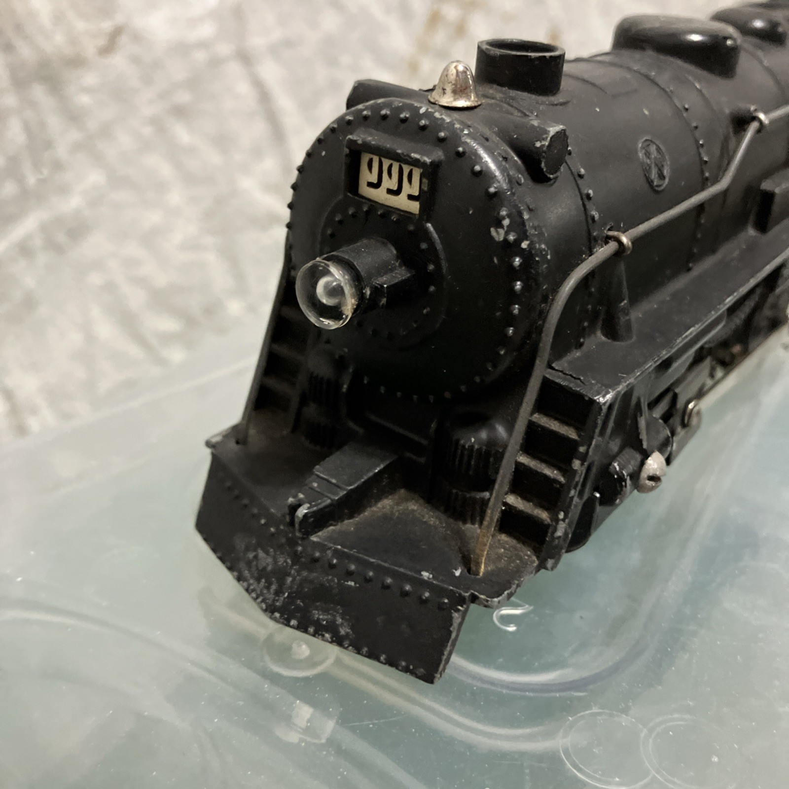 Marx 999 O Gauge 2-4-2 Steam Locomotive Tin Postwar Working Motor O27 Train C