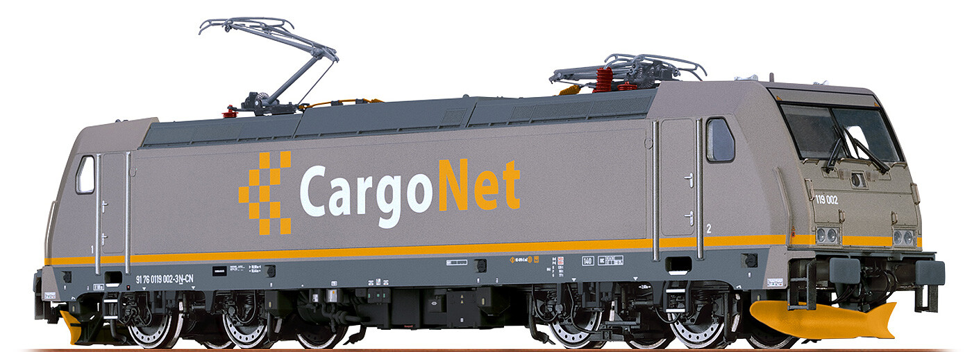 New! Brawa 43991 HO Digital AC Electric locomotive TRAXX CE 119 of the CargoNet