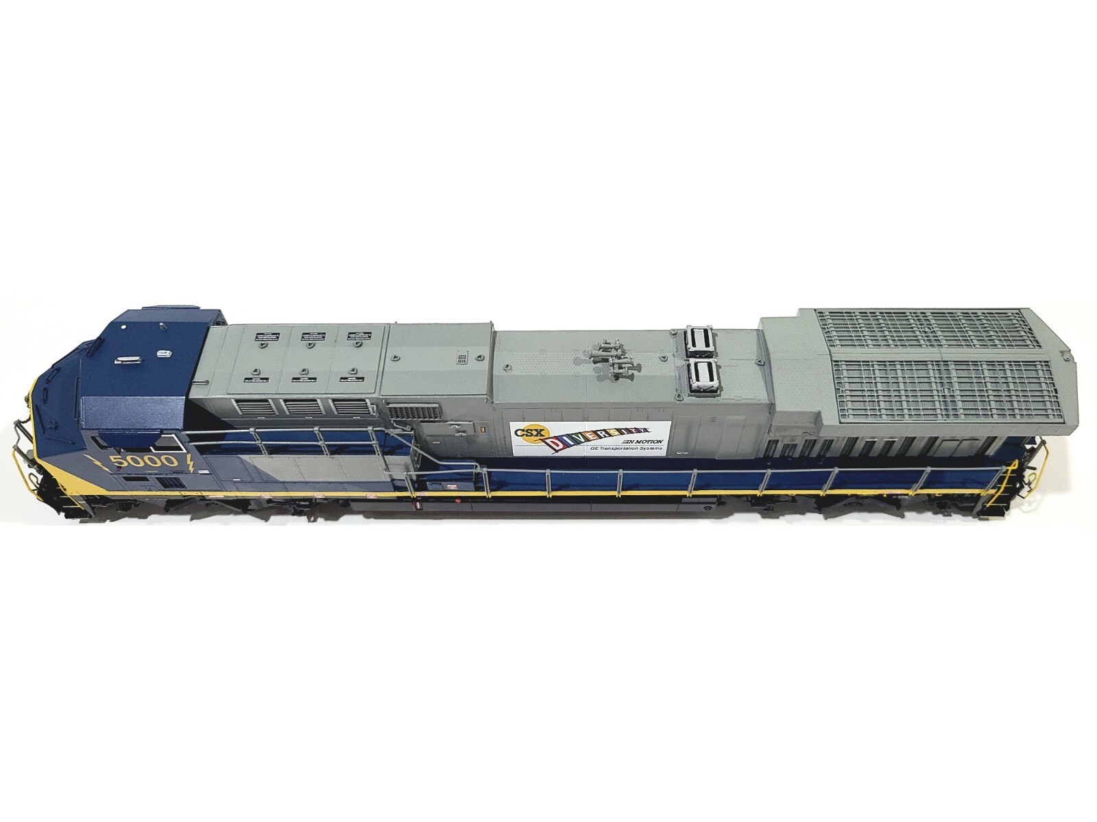 Overland OMI CSX GE C60AC CSX Transportation Diversity #5000 HO Brass #6586.1