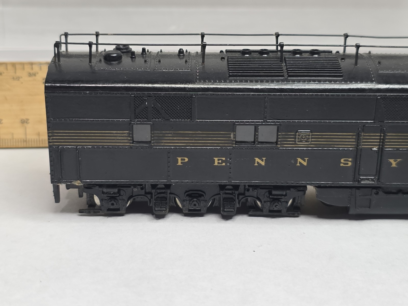 2 Custom Roco HO Scale Pennsylvania PRR 5900 5901 E7 A Diesel Loco Read Desc.