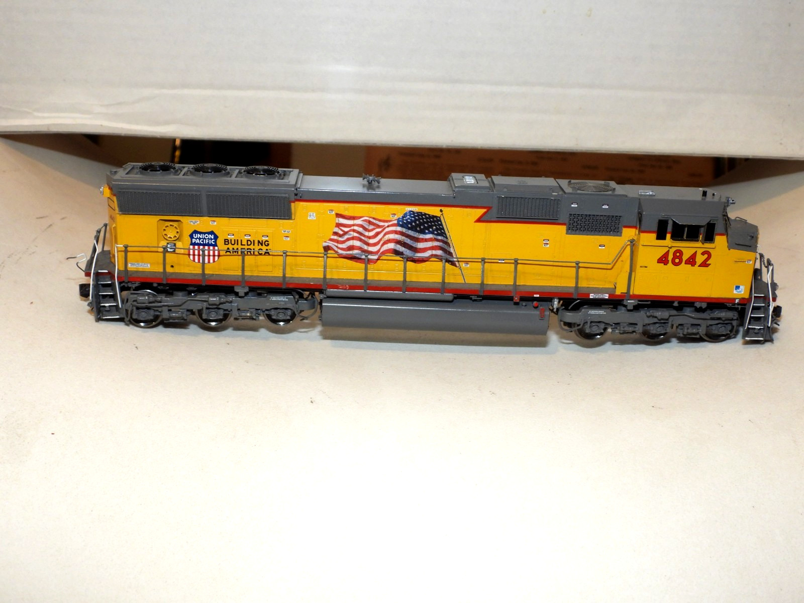 Overland OMI UP SD70M Union Pacific Flared Radiators #4842 HO Brass #087010039.1