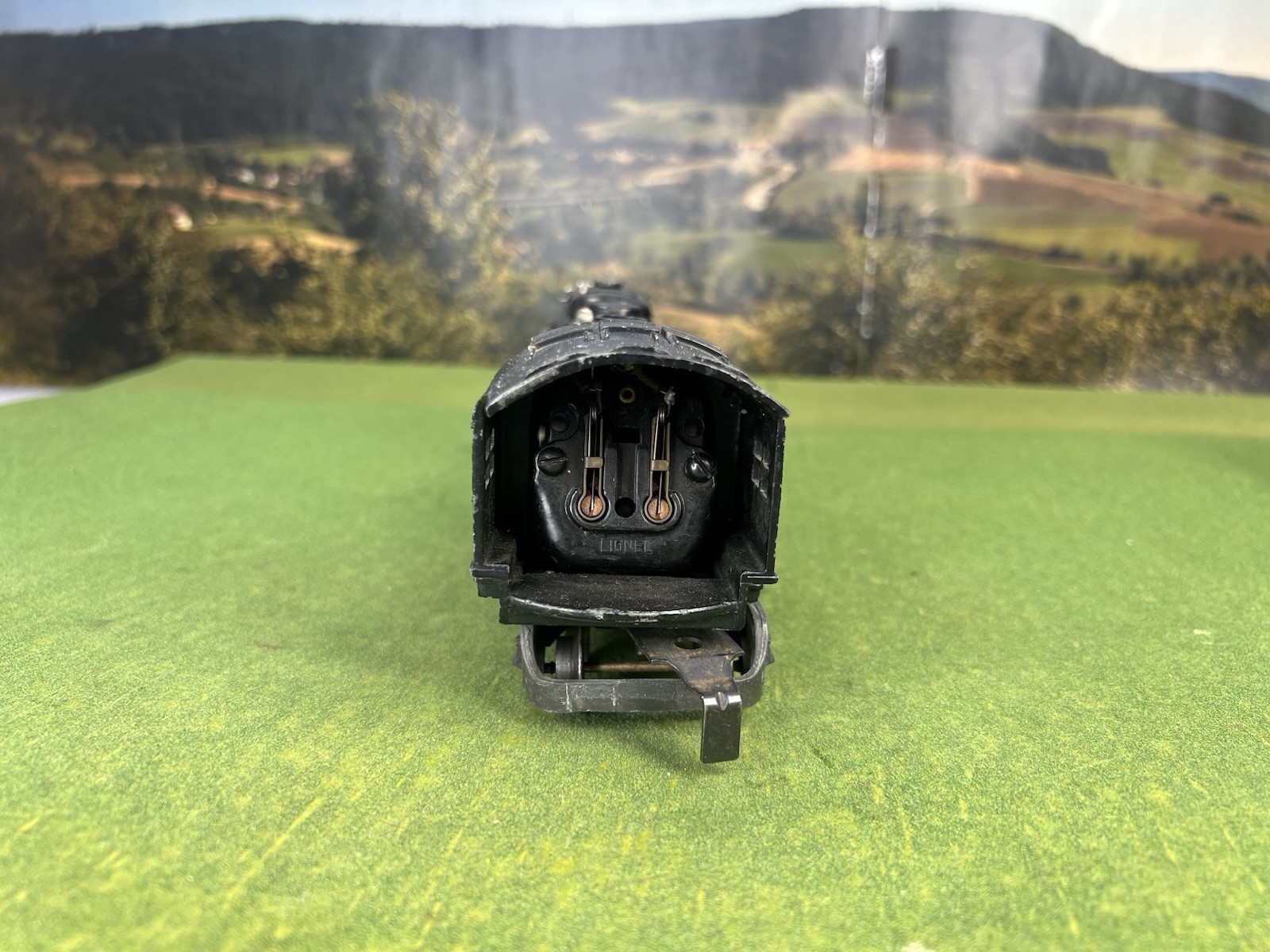 LIONEL POSTWAR 736 BERKSHIRE TYPE 2-8-4 LOCOMOTIVE WITH 2046W TENDER 1955-1956