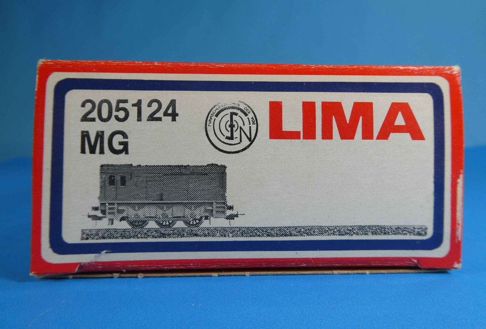 LIMA HO/OO SWEDISH ORANGE DIESEL SHUNTING LOCOMOTIVE 205124MG – OB – 1983