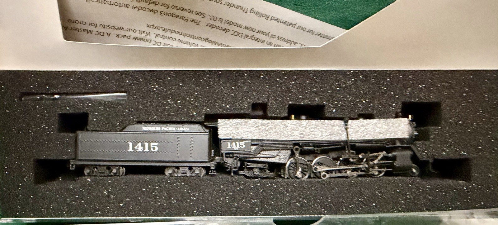 Broadway Limited Imports N Steam Locomotive Missouri Pacific 1415 Digital Sound