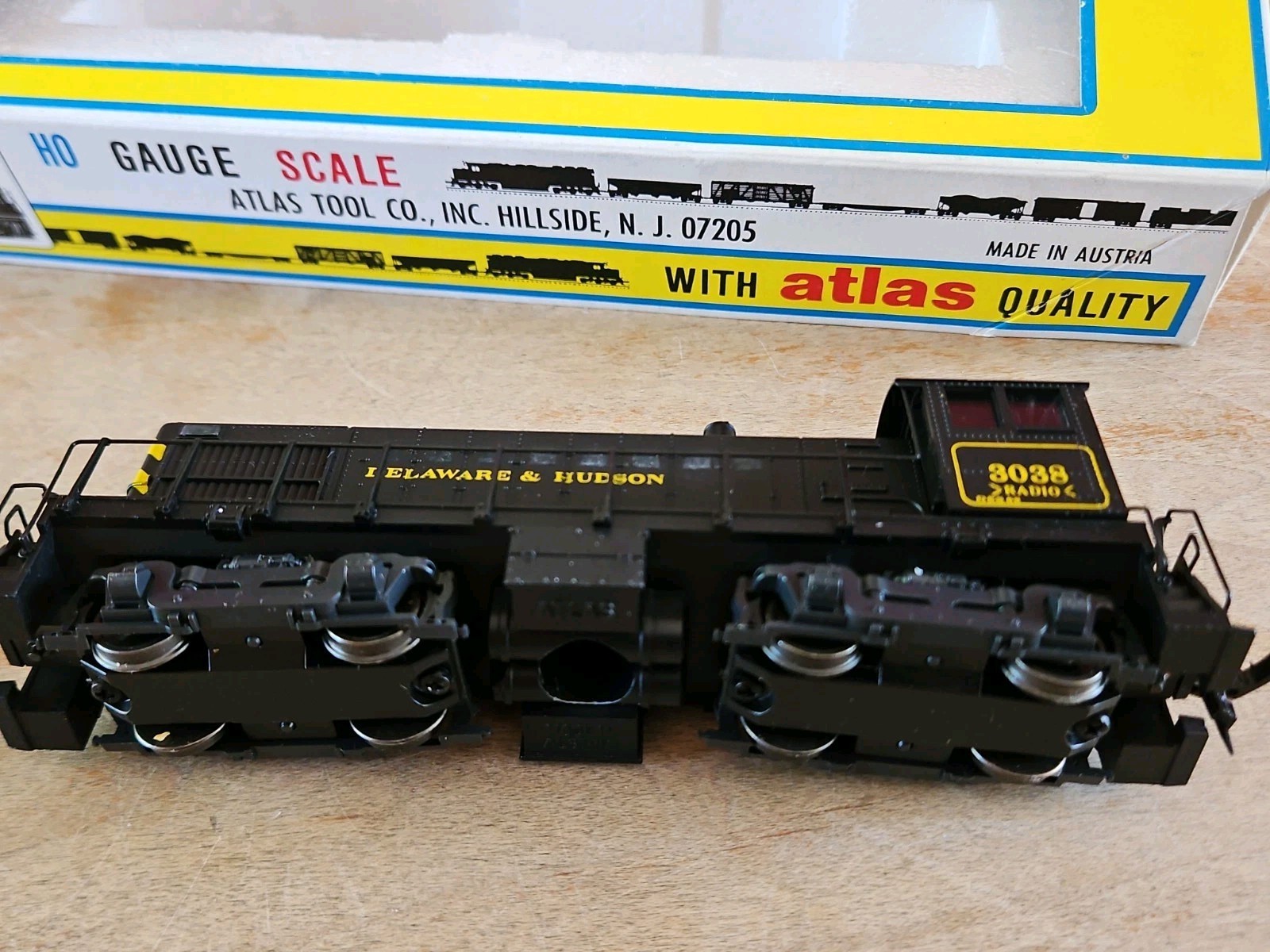 Atlas 8274 Delaware & Hudson D&H S-4 Diesel Locomotive #3038 Nice Cond In Box