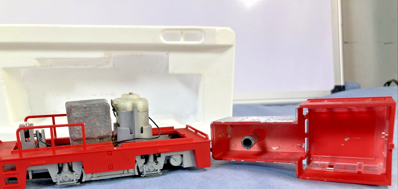 Bachmann Train HO Gauge Model Railroad Santa Fe Switcher Yugoslavia Locomotive