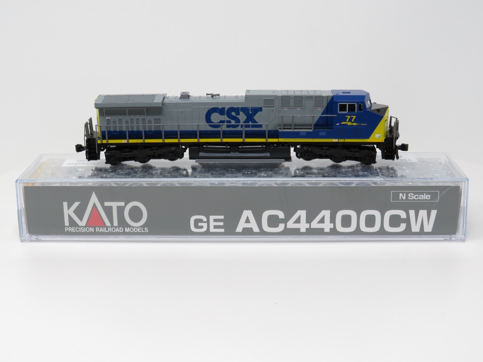Kato N 176-7043-DCC CSX GE AC4400CW Diesel Locomotive Freight Train