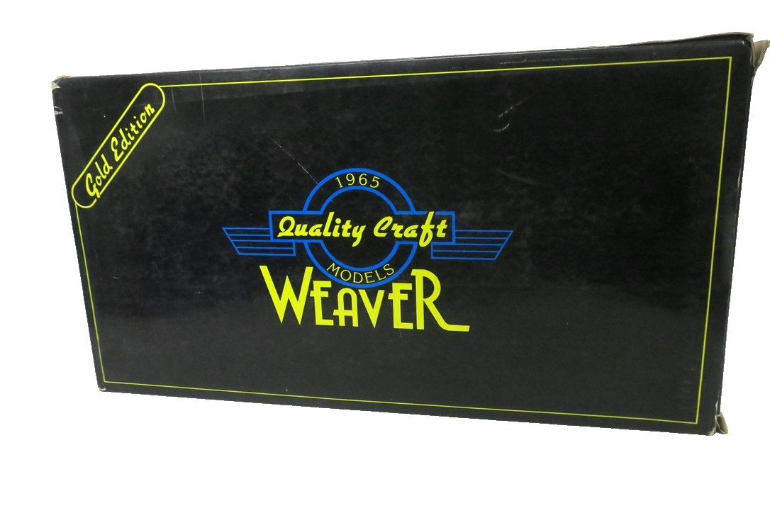 Weaver # 8421 PRR H-10 Consolidation Steam Locomotive Tender Original Box 3 Rail