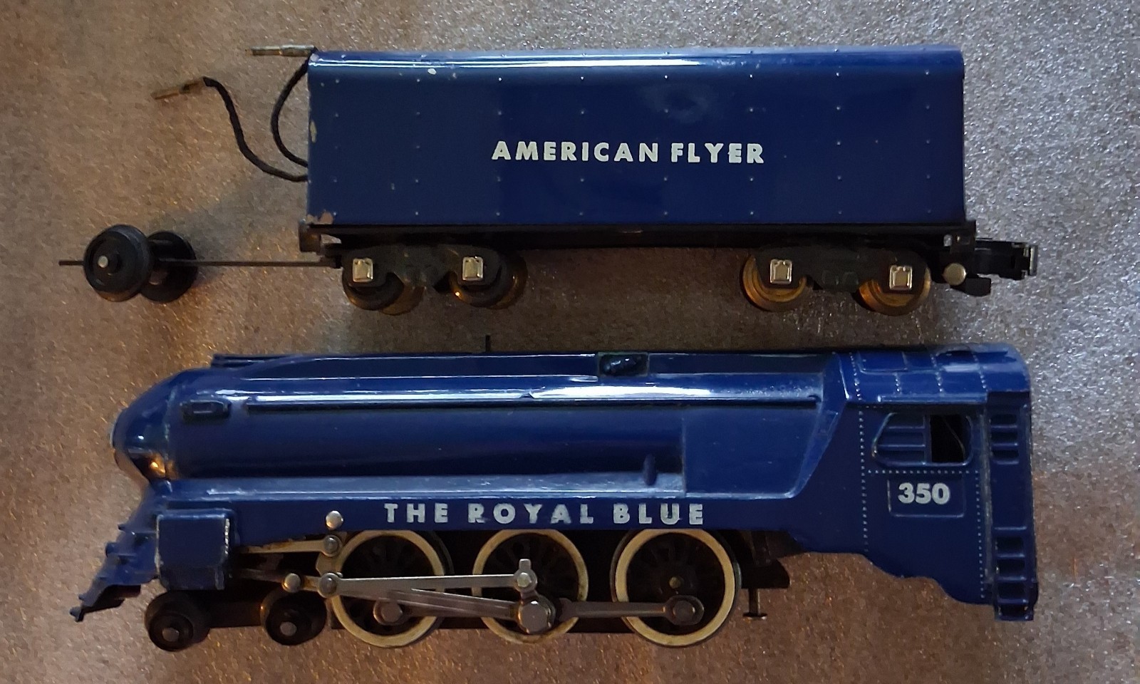 A.F. 350 Royal Blue Locos Qty-2