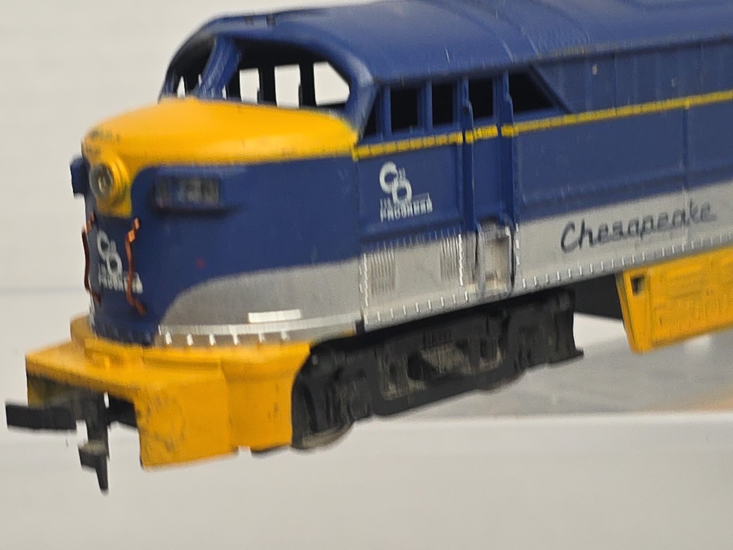 AHM HO Scale Chesapeake & Ohio FM C-Liner A Unit Diesel Loco Runs Read Desc