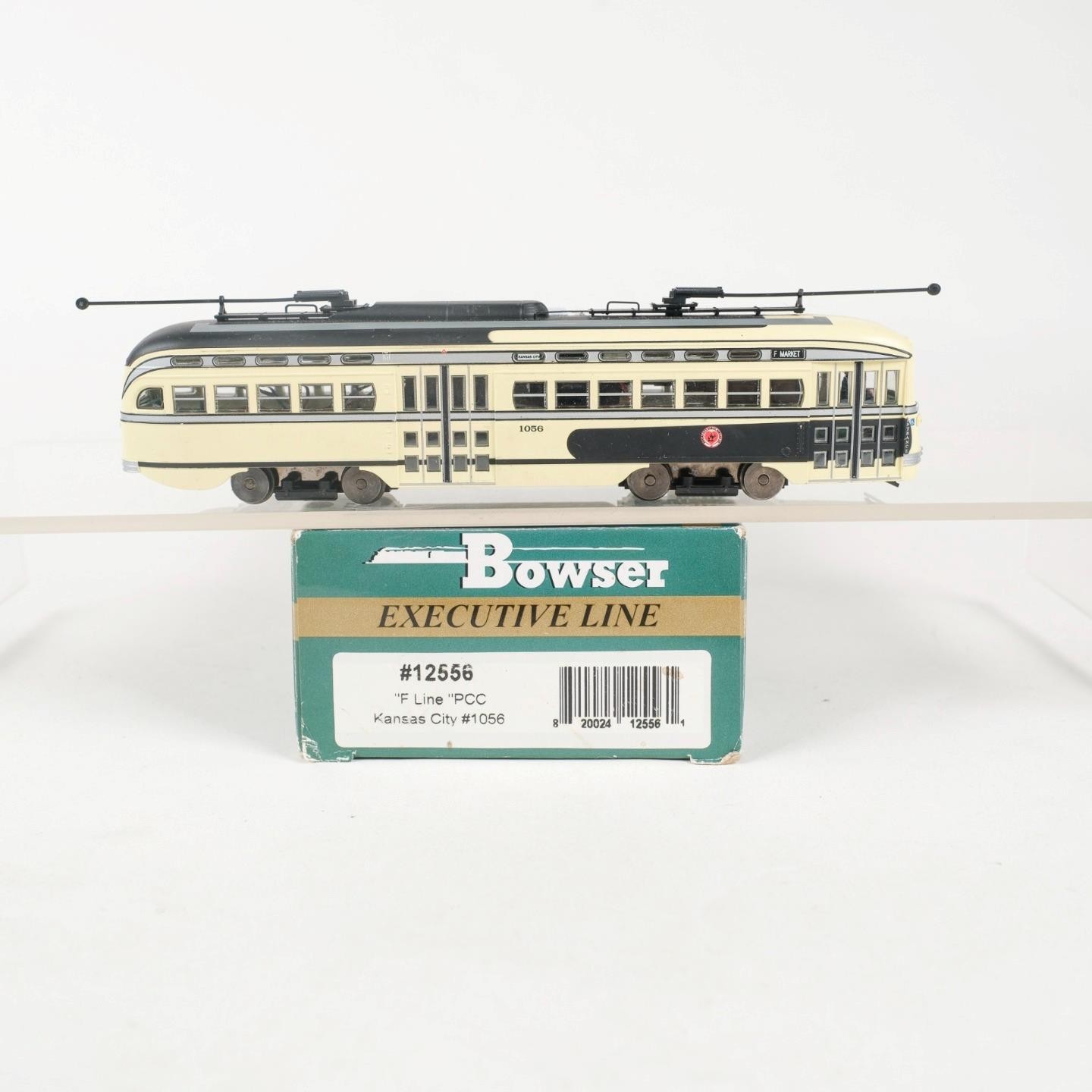 Bowser Executive HO Scale Kansas City F Line PCC Streetcar DC Powered12556 (A)