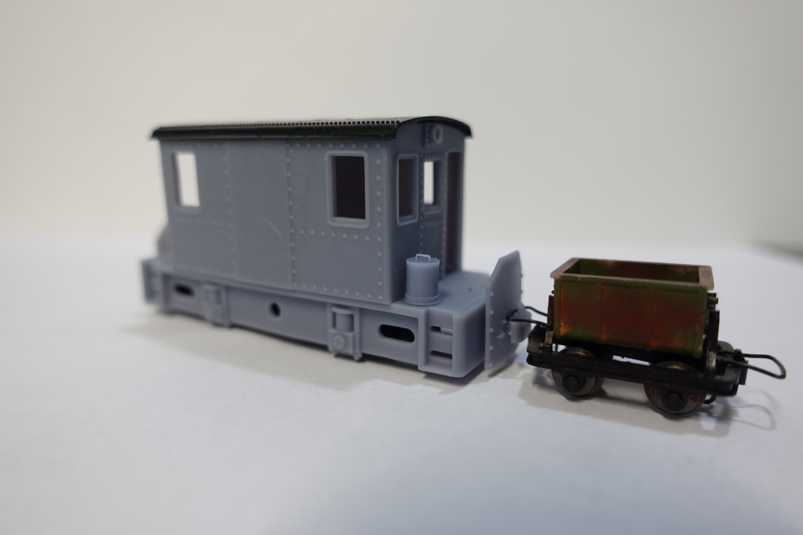 ALW Hon30 20-ton Freelance Boxcab Shell for KATO 11-109 chassis