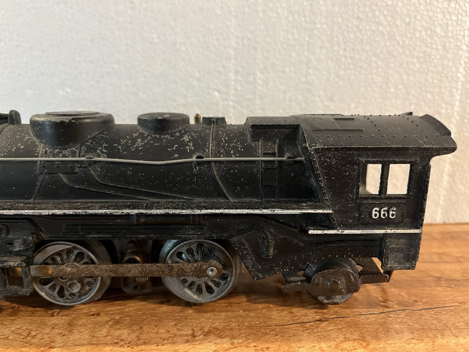 Vintage Post-War O Gauge DieCast Marx #666 Steam Locomotive