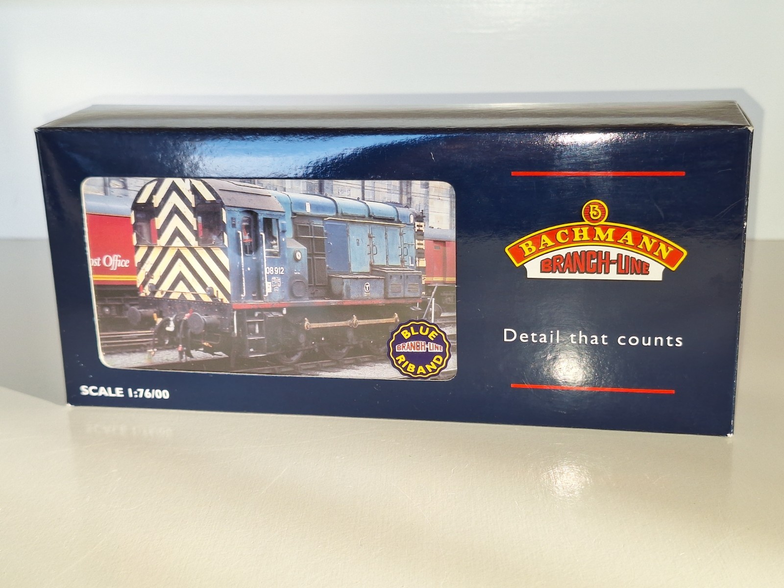 Bachmann 32101A 08 Diesel Loco. New Old Stock. Mint Cond.2 Rail DC. Box.OO Scale